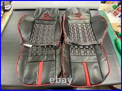 1986-1995 CUSTOM Suzuki Samurai Seat Covers KIT (Front-Rear Kit and Door Panels)