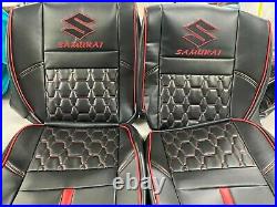 1986-1995 CUSTOM Suzuki Samurai Seat Covers KIT (Front-Rear Kit and Door Panels)