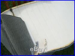 1987-1991 F150 F250 F350 Bench Seat Original FACTORY COVER Set Gray Cloth OEM
