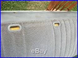 1987-1991 F150 F250 F350 Bench Seat Original FACTORY COVER Set Gray Cloth OEM