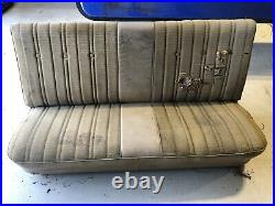 1991 1987 CHEVROLET GMC SILVERADO K10 K20 K30 Folding Bench Seat Core Nds Cover