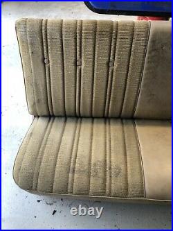 1991 1987 CHEVROLET GMC SILVERADO K10 K20 K30 Folding Bench Seat Core Nds Cover