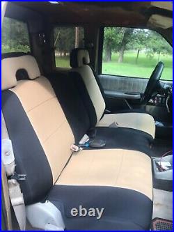 1992 1993 1994 Chevy C1500 K1500 Custom Fit Front Bench Seat Covers Heavy Duty