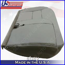 1995 1996 1997 1998 1999 Chevy GMC Front Driver Bench Bottom Seat Cover Gray 922