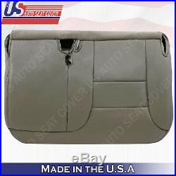1995 1996 1997 1998 1999 Chevy Split Bench Bottom Seat Cover Gray Leather 60/40