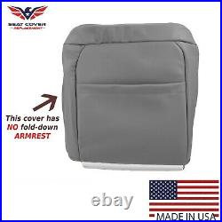 1995 1996 1997 1998 1999 Chevy split Bench Leather Seat Cover Gray 60/40
