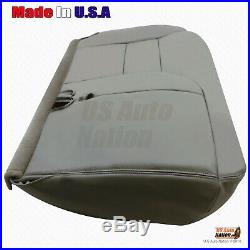1995 1996 1997 1998 1999 GMC Sierra Driver Bench Bottom Seat Cover 60/40 Gray