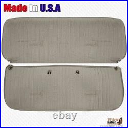 1995 19996 1997 GMC Sierra 1500 2500 3500 WT Bench Bottom & Top Cloth Cover Tan