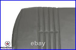 1995-1999 Chevy Silverado Cheyenne Base WT-Lean Back Bench Seat Vinyl Cover Gray