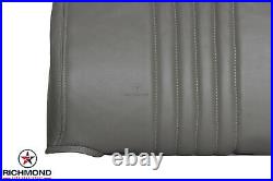 1995-1999 Chevy Silverado Cheyenne Base WT-Lean Back Bench Seat Vinyl Cover Gray