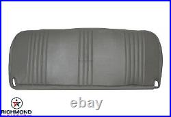 1995-1999 Chevy Silverado Work-Truck Base WithT-Bottom Bench Seat Vinyl Cover Gray