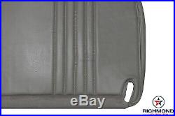 1995-1999 GMC Sierra C/K 1500 2500 3500 SL Bottom Bench Seat Vinyl Cover Gray