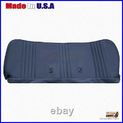 1995-1999 GMC Sierra C/K 1500 2500 3500 WT SL-Bottom Bench Seat Vinyl Cover Blue