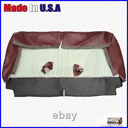 1995 1999 GMC Sierra C/K 1500 2500 3500 WithT Bench Bottom & Top Vinyl Cover Red