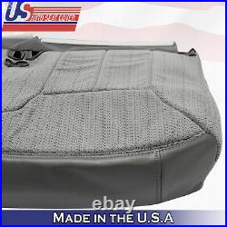 1995 to 1999 For Chevy Silverado Split Bench Bottom Cloth Seat Cover in Gray