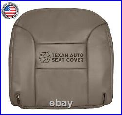 1996, 1997 GMC Sierra C/K 1500, 2500 Driver Side Bottom Leather Seat Cover Tan