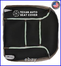 1996, 1997 GMC Sierra C/K 1500, 2500 Driver Side Bottom Leather Seat Cover Tan