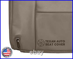 1996, 1997 GMC Sierra C/K 1500, 2500 Driver Side Bottom Leather Seat Cover Tan