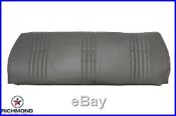 1996 1997 GMC Sierra Work-Truck Base SL LEAN BACK Bench Seat Vinyl Cover Gray