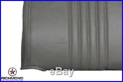 1996 1997 GMC Sierra Work-Truck Base SL LEAN BACK Bench Seat Vinyl Cover Gray