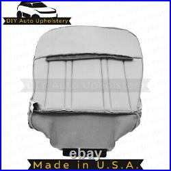 1997 1998 For Ford F150 Lariat Front Leather seat cover Replacements Gray