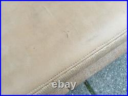 1997-2002 Jeep Wrangler OEM TJ Saddle Tan Vinyl / Cloth Covered Rear Bench Seat