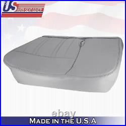 1997 For Ford F150 Lariat XLT Front Passenger Bottom Leather Seat Covers Gray