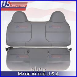 1999 2000 2001 2002 Fits Ford F250 XL WT Bench Bottom & Top Vinyl Cover Gray