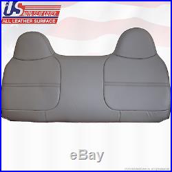 1999 2000 2001 2002 Ford F350XL Work Truck Bench Lean Back Vinyl Cover Gray