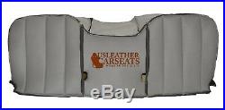 1999 2000 2001 Dodge Ram Front 40/20/40 Split Bench Bottom Vinyl Seat Cover Gray