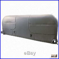 1999 2000 2001 Ford F450 F550 XL Work Truck -Bottom Bench Seat Vinyl Cover Gray