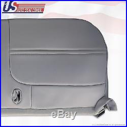 1999 2000 2001 Ford F450 Work Truck Bench Bottom Vinyl Seat Cover Graphite Gray