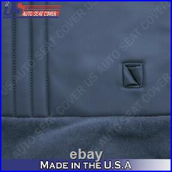 1999 2000 Chevy Silverado Cheyenne Base WithT Bench Bottom Seat Vinyl Cover Blue