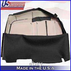1999 2000 For Chevy Tahoe Rear Bench Passenger Bottom Leather Cover Graphite