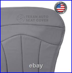1999, 2000 Ford F150 Lariat Single-Cab Passenger Bench Leather Seat Cover Gray