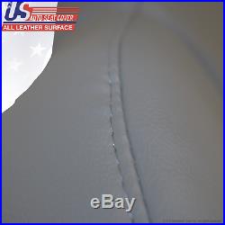 1999 2000 Ford F450 F550 XL Bench Lean Back Vinyl Replacement Cover Med Gray