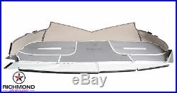 1999-2001 Ford F350 XL 4x4 Diesel Utility Bed Bottom Vinyl Bench Seat Cover GRAY