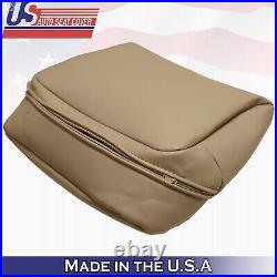 1999 For Ford F250 F350 F450 F550 Lariat Rear Bench Bottom Leather Cover Tan