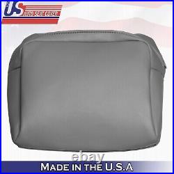 1999 For Ford F250 F350 F450 F550 Lariat Rear Bench Top Leather Seat Cover Gray