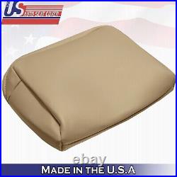 1999 For Ford F250 F350 Lariat Rear Bench Top & Bottom Leather Seat Covers Tan
