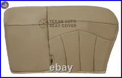 1999 Ford F150 Lariat 2WD Passenger Bench Leather Seat Cover Tan 60/40