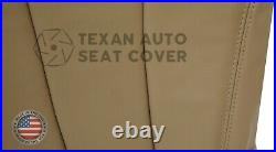 1999 Ford F150 Lariat 2WD Passenger Bench Synthetic Leather Seat Cover Tan 60/40