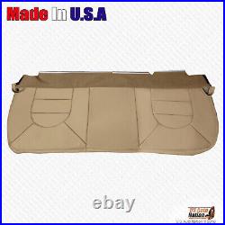 1999 Ford F250 F350 F450 F550 Lariat Rear Bench Bottom & Top Leather Cover Tan