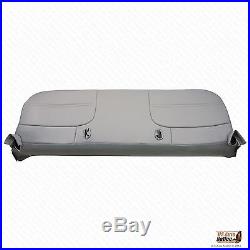 1999 Ford F250 XL Work Truck -Bottom Replacement Vinyl Bench Seat Cover Gray