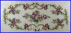 1 Vintage Pre-worked Canvas Tapestry (bench Seat Cover) (#3119)