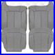 2000 2001 2002 Chevy Silverado Tahoe Suburban Leather Seat Covers in Gray-Pewter