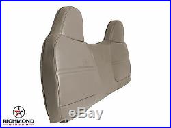 2000 2001 2002 Ford F250 F350 F450 F550 XL -Lean Back Bench Seat Vinyl Cover Tan