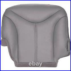 2000 2002 GMC Sierra Passenger Portion Split Bench Bottom Seat Cover Leather