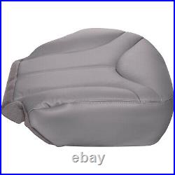 2000 2002 GMC Sierra Passenger Portion Split Bench Bottom Seat Cover Leather