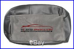 2000 Chevy Tahoe Limited Second Row Bench Bottom Leather Seat Cover 2 Tone Gray